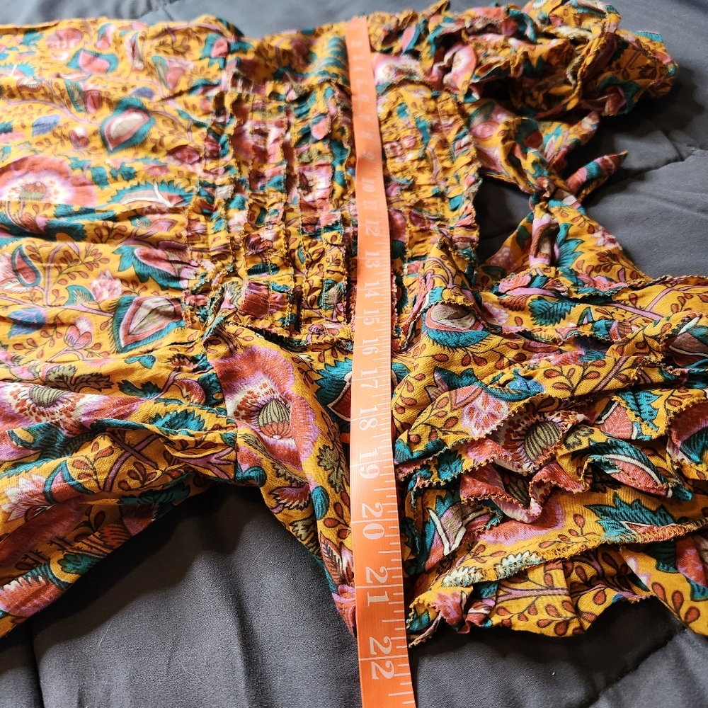 House of Harlow 1960 Revolve Maxi Dress Boho Paisley - Picture 3 of 6
